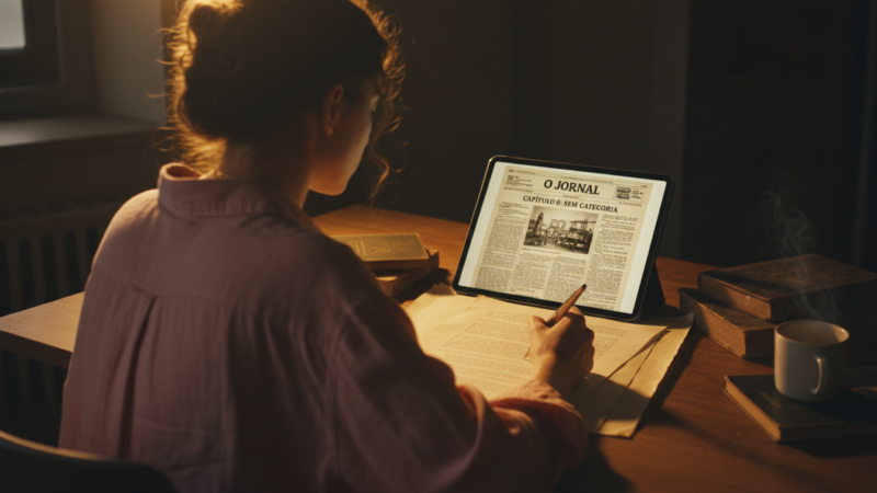 Helena — Capítulo 8: O Jornal