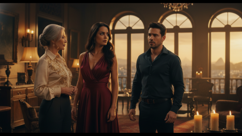 Fogo e Traição — Capítulo 3: A Aliada Inesperada — cena da novela