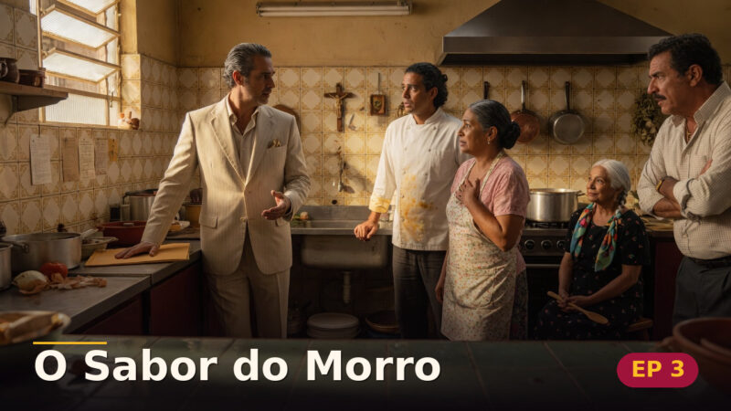 O Sabor do Morro — Capítulo 3: Uma proposta vestida de terno