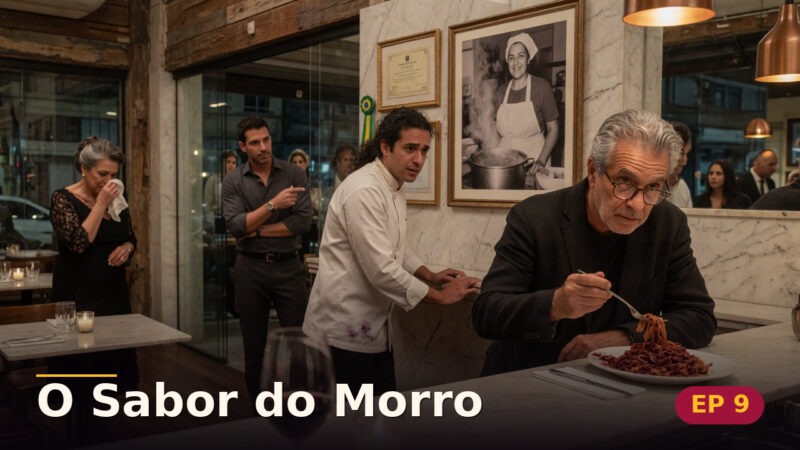 O Sabor do Morro — Capítulo 9: A noite em que a comunidade entrou no Leblon