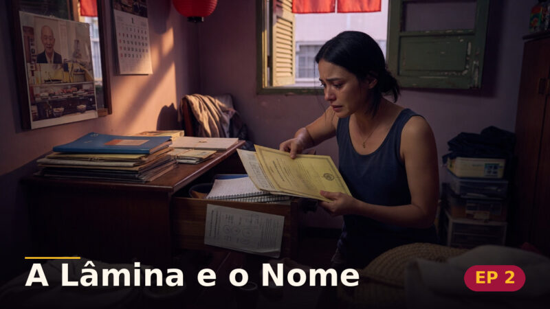 A Lâmina e o Nome — Capítulo 2: O diploma dentro da gaveta