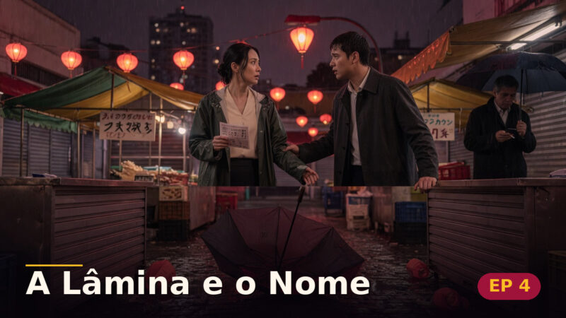 A Lâmina e o Nome — Capítulo 4: O beijo atrás dos lampiões