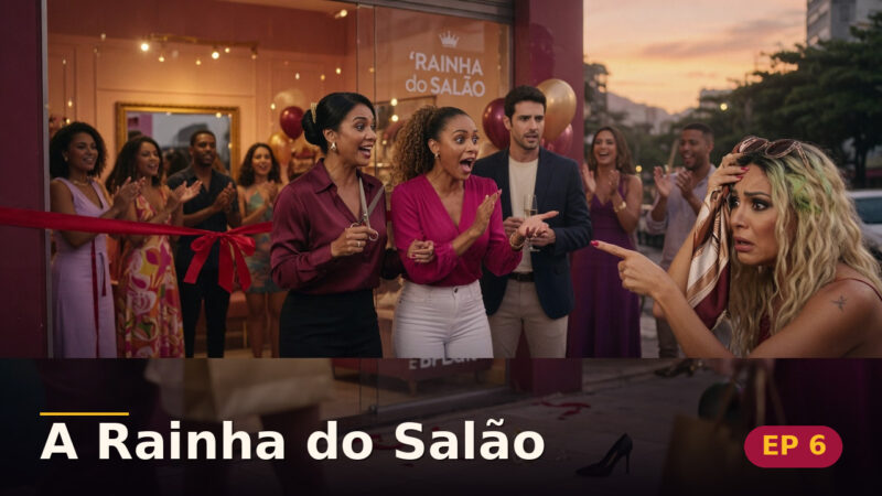 A Rainha do Salão — Capítulo 6: A inauguração que abalou o bairro