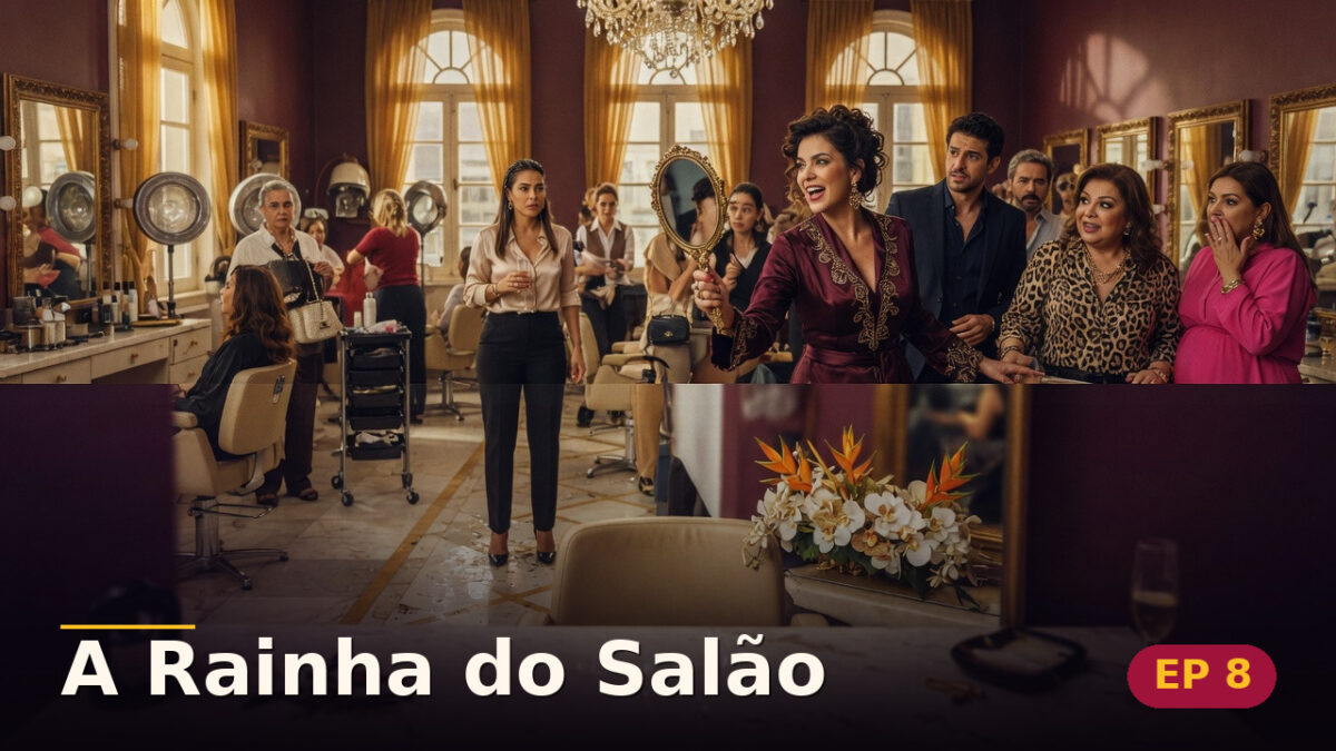 A Rainha do Salão — Capítulo 8: A coroa que ninguém esperava — cena da novela