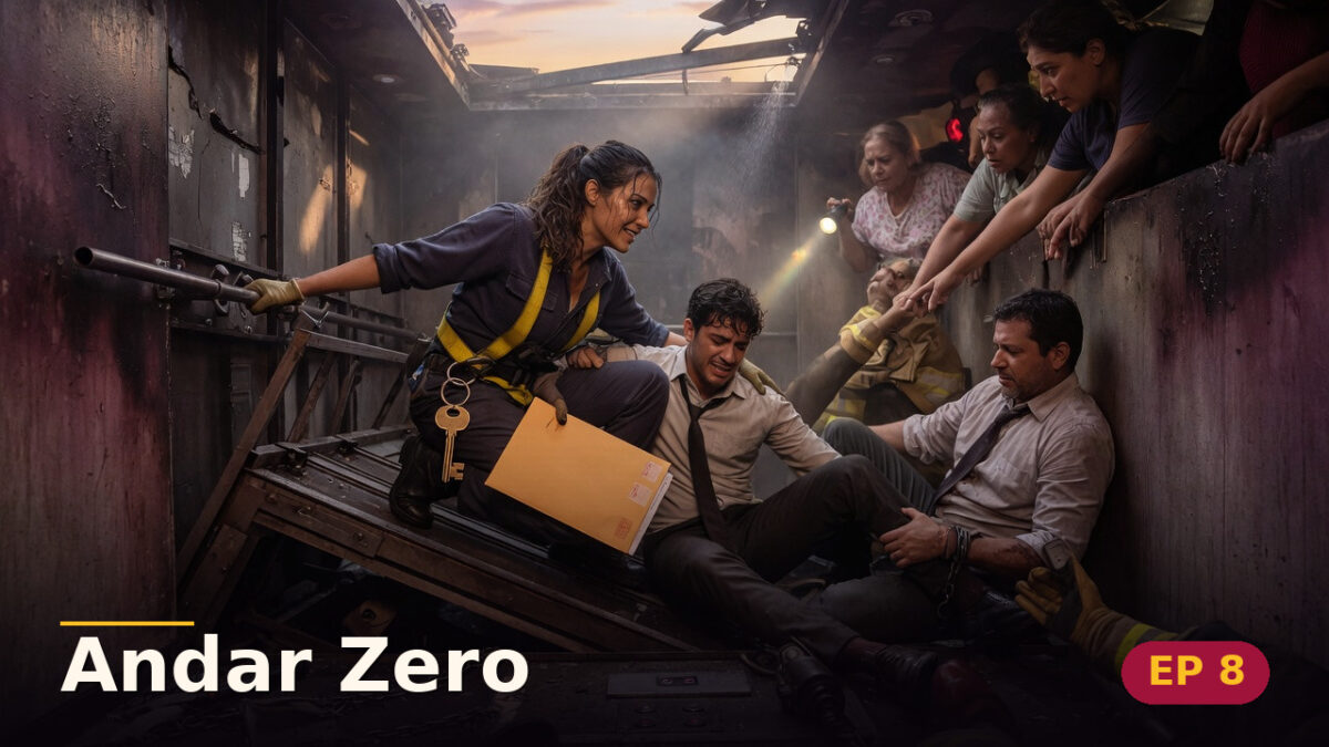 Andar Zero — Capítulo 8: O zero acende sozinho — cena da novela