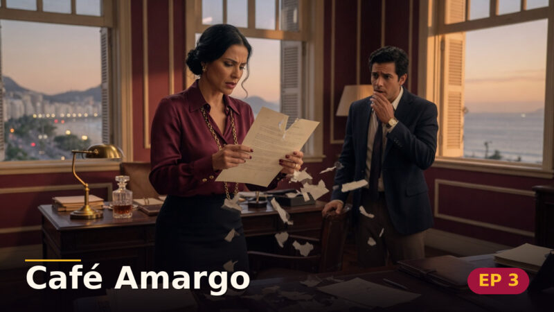Café Amargo — Capítulo 3: A herdeira que não perdoa