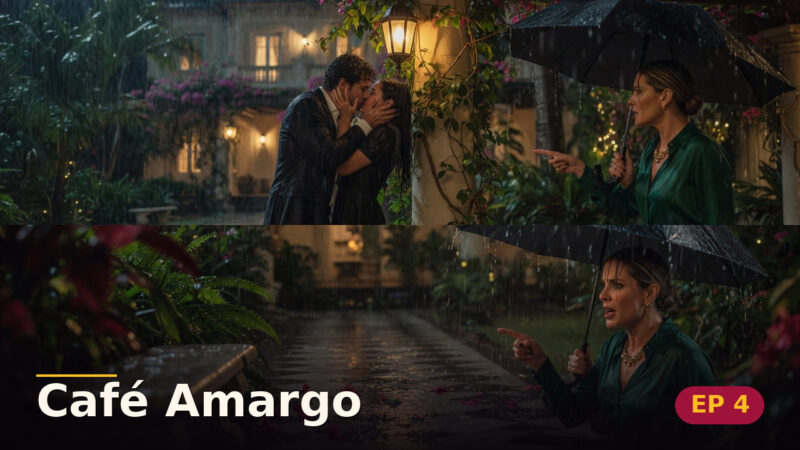 Café Amargo — Capítulo 4: O beijo que queima a herança
