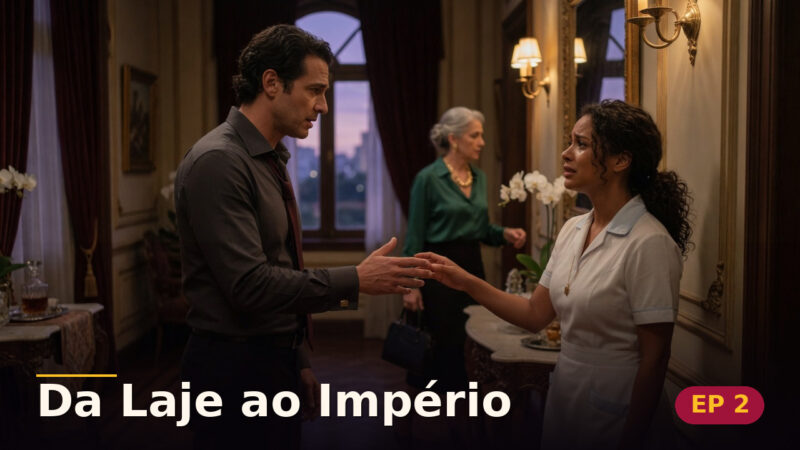 Da Laje ao Império — Capítulo 2: O olhar proibido no corredor