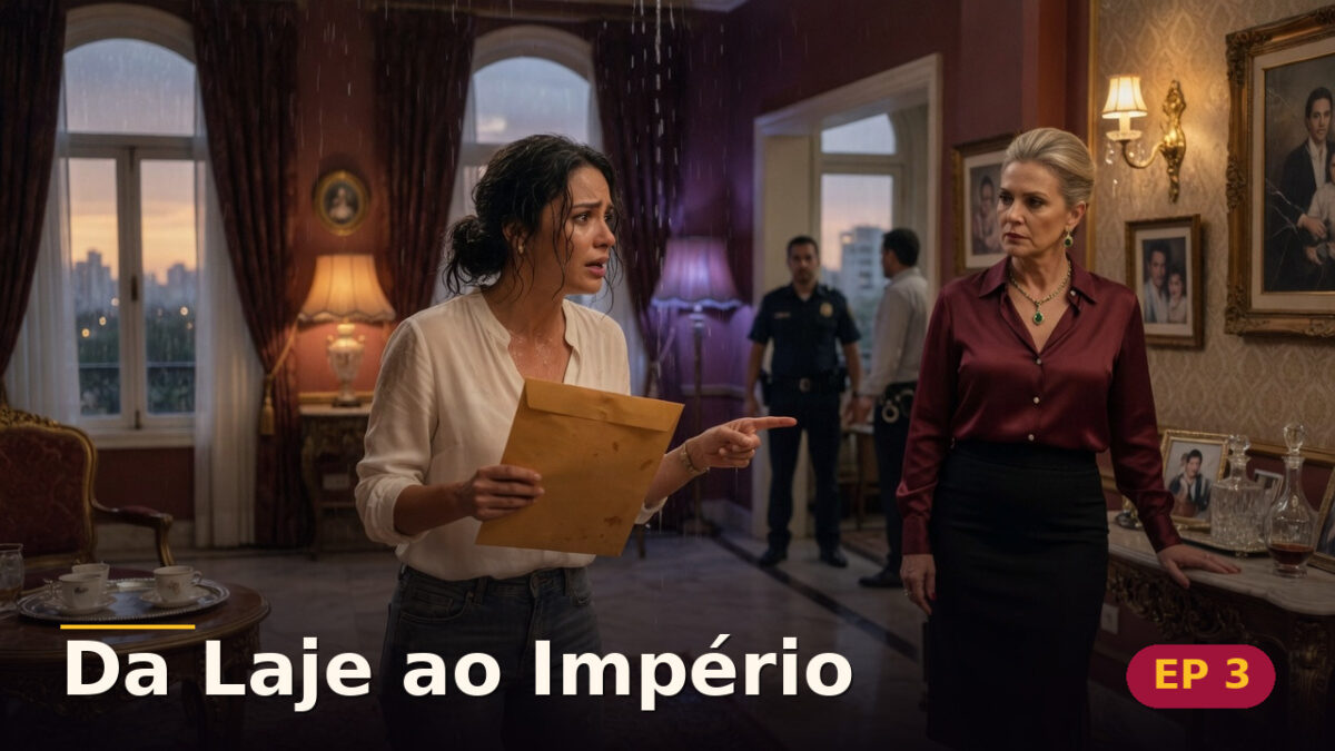 Da Laje ao Império — Capítulo 3: A testemunha que traiu — cena da novela