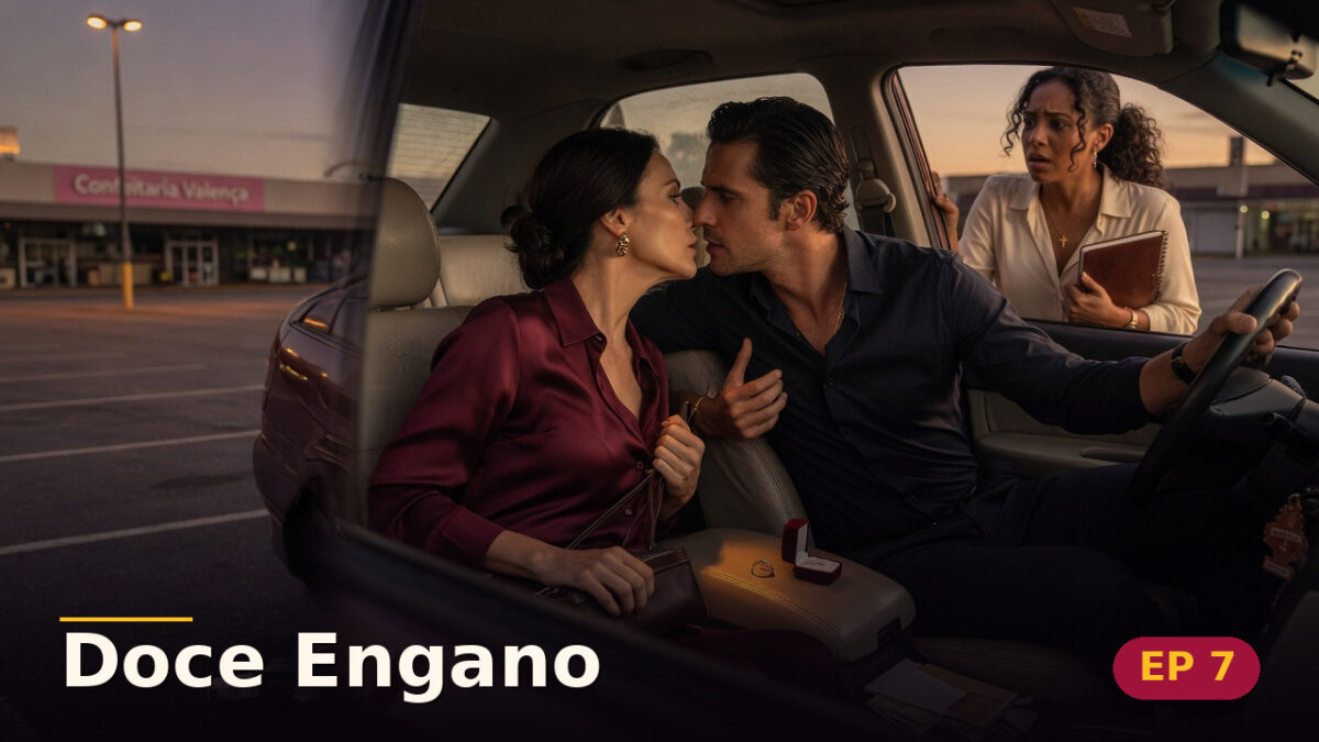 Doce Engano — Capítulo 7: O amante dentro da família — cena da novela