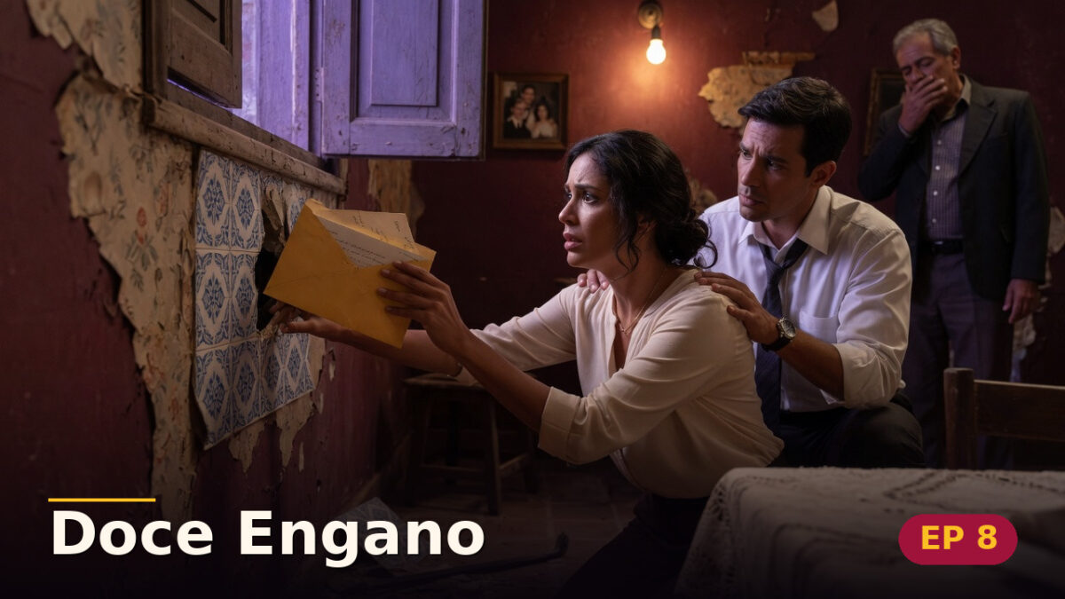 Doce Engano — Capítulo 8: A carta dentro da parede — cena da novela