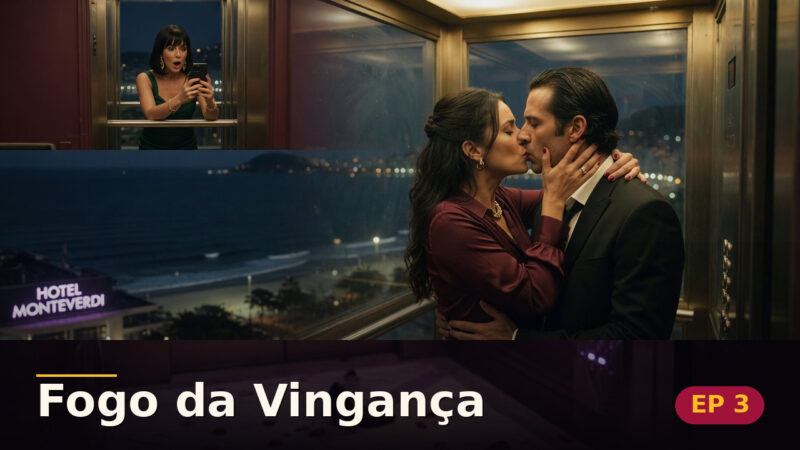 Fogo da Vingança — Capítulo 3: O beijo no elevador que ninguém viu
