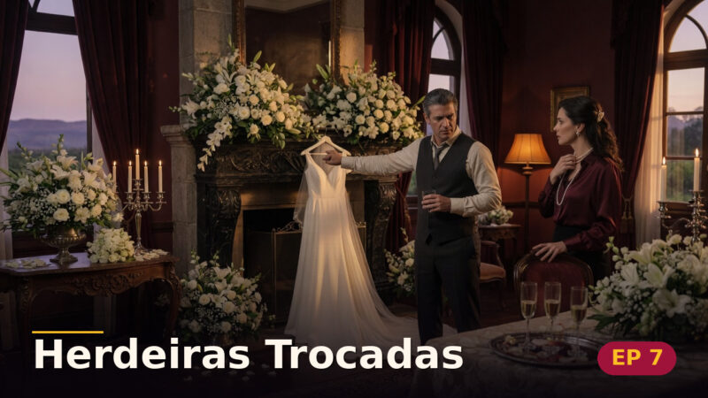Herdeiras Trocadas — Capítulo 7: Três dias para o casamento — cena da novela