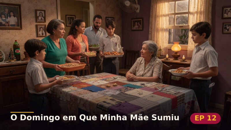 O Domingo em Que Minha Mãe Sumiu — Capítulo 12: Quando Dalva voltou — cena da novela