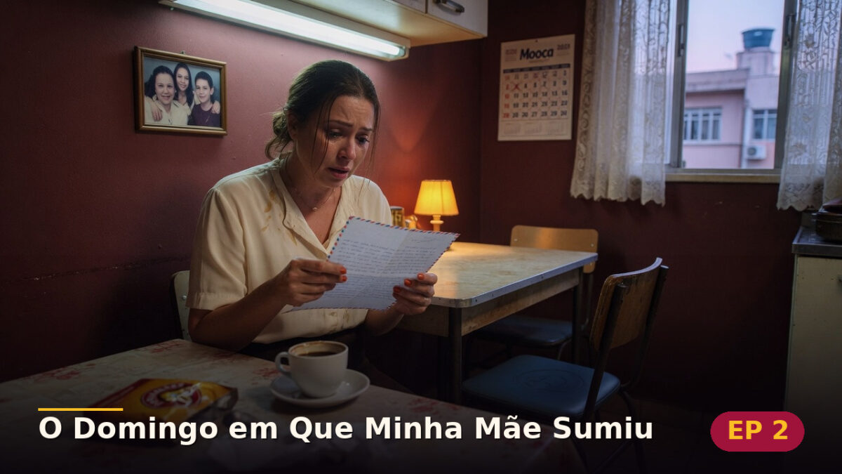 O Domingo em Que Minha Mãe Sumiu — Capítulo 2: A culpa de Vera — cena da novela