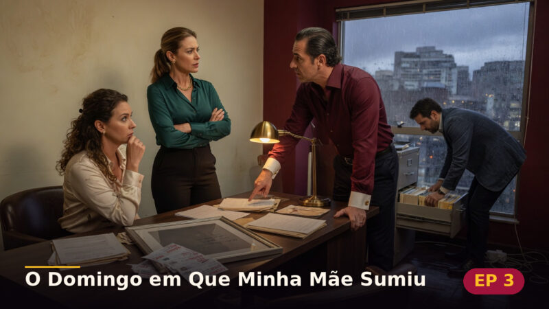 O Domingo em Que Minha Mãe Sumiu — Capítulo 3: O filho perfeito — cena da novela