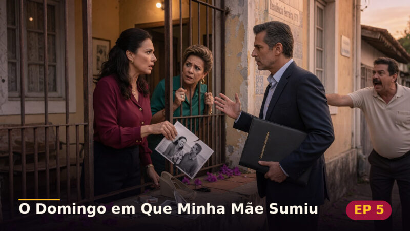 O Domingo em Que Minha Mãe Sumiu — Capítulo 5: O homem da construtora