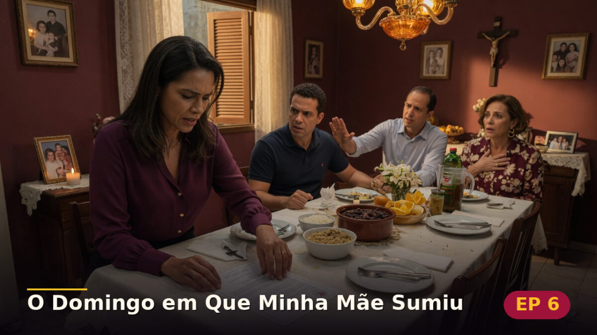 O Domingo em Que Minha Mãe Sumiu — Capítulo 6: A procuração da filha — cena da novela