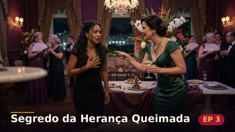 Segredo da Herança Queimada — Capítulo 3: A madrasta que ri por último