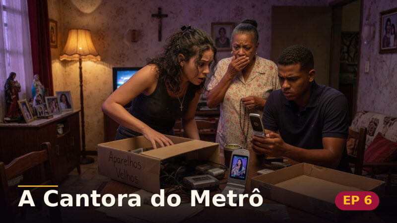 A Cantora do Metrô — Capítulo 6: A gravação esquecida