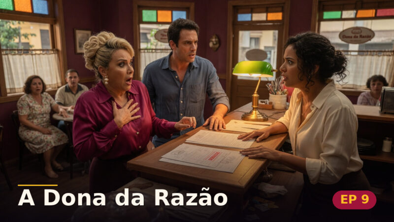 A Dona da Razão — Capítulo 9: O recibo que muda tudo