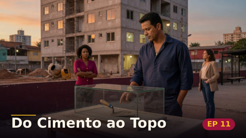 Do Cimento ao Topo — Capítulo 11: A resposta diante da obra