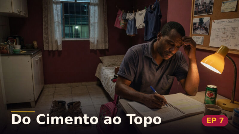Do Cimento ao Topo — Capítulo 7: Luz acesa de madrugada