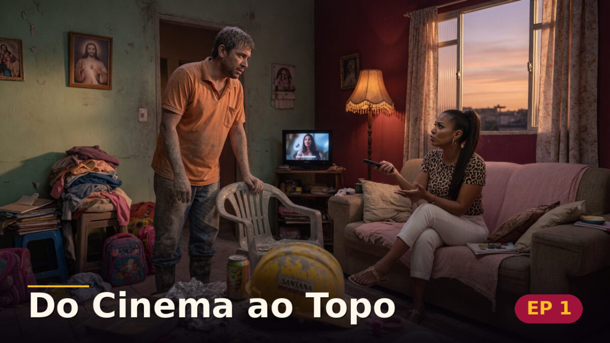 Do Cinema ao Topo — Capítulo 1: A janta que não estava pronta — cena da novela