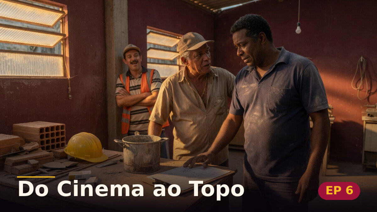 Do Cinema ao Topo — Capítulo 6: Você nasceu para mais — cena da novela