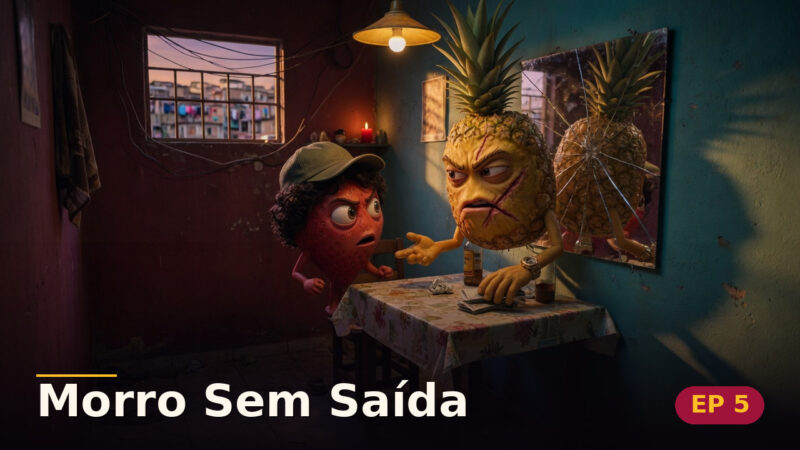 Morro Sem Saída — Capítulo 5: A verdade na cicatriz — cena da novela