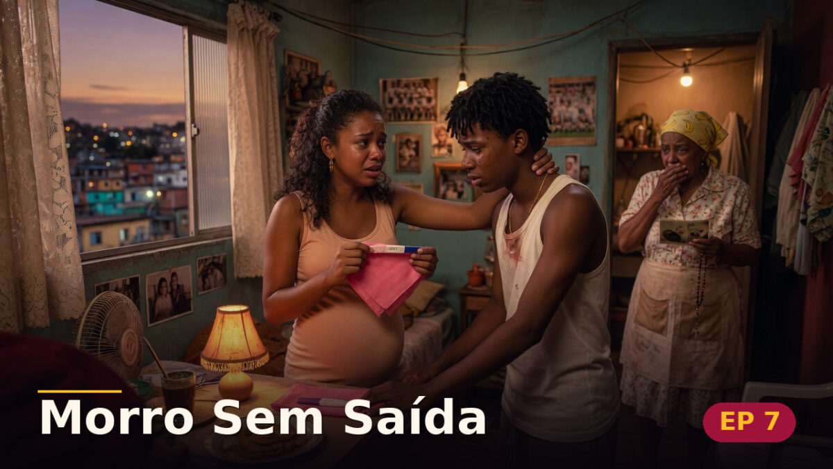 Morro Sem Saída — Capítulo 7: O filho muda a escolha — cena da novela
