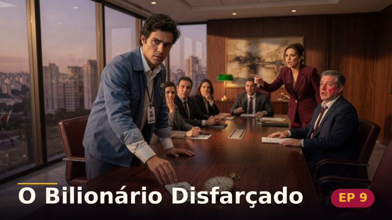 O Bilionário Disfarçado — Capítulo 9: O crachá caiu sobre a mesa