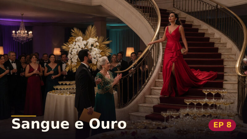 Sangue e Ouro — Capítulo 8: O vestido vermelho na escadaria