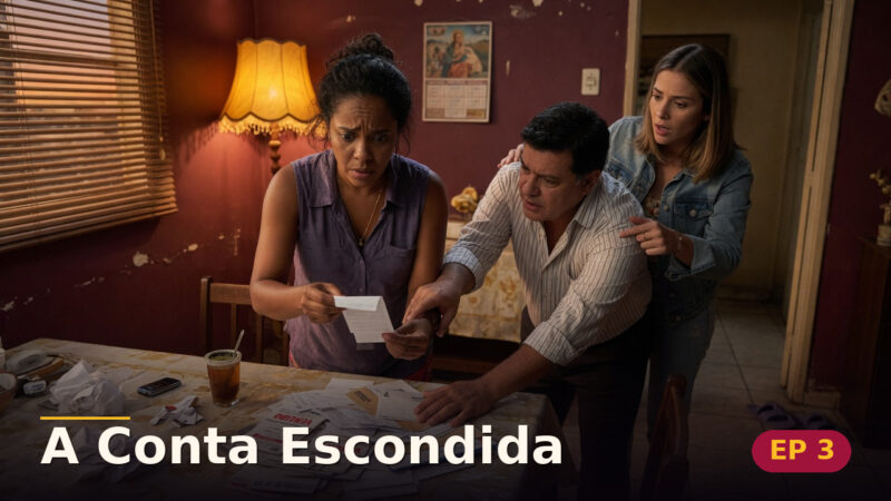 A Conta Escondida — Capítulo 3: O cartão que ela desconhecia