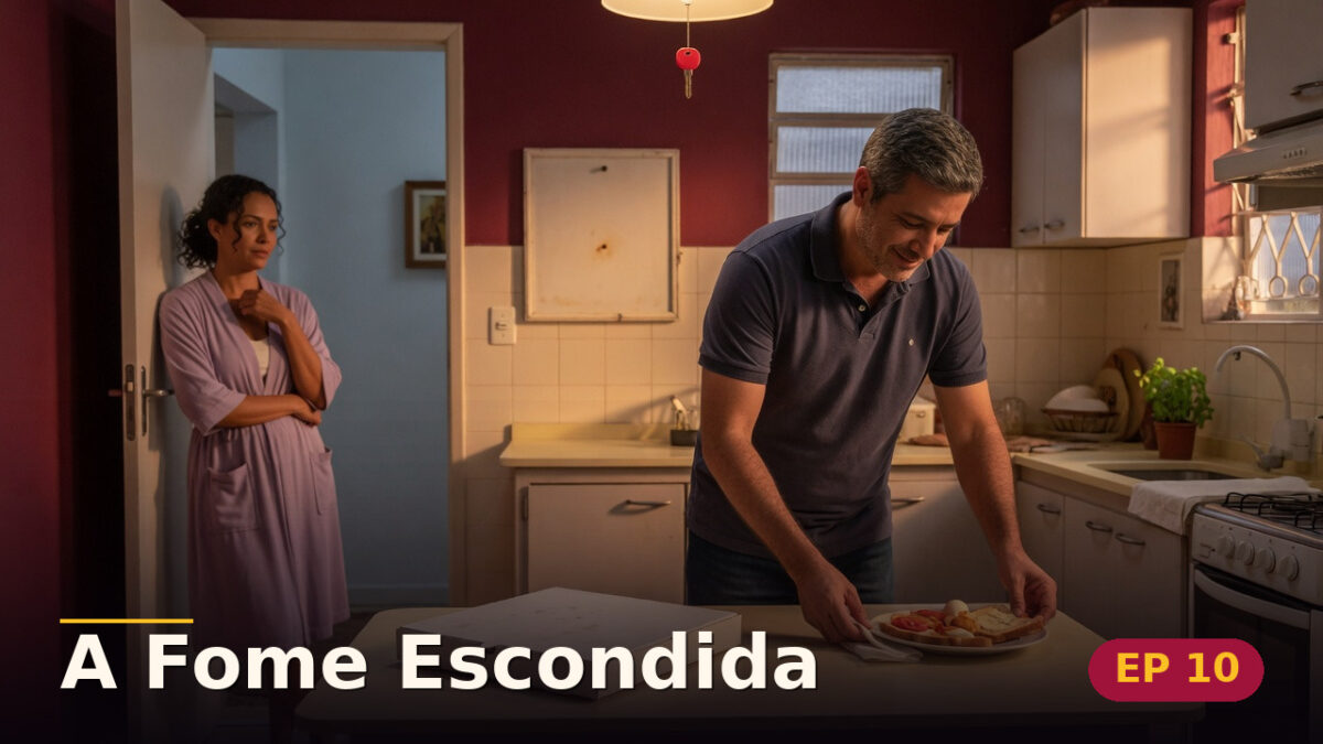 A Fome Escondida — Capítulo 10: O que ainda pode ficar — cena da novela