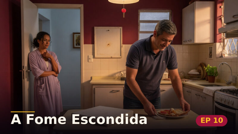 A Fome Escondida — Capítulo 10: O que ainda pode ficar — cena da novela