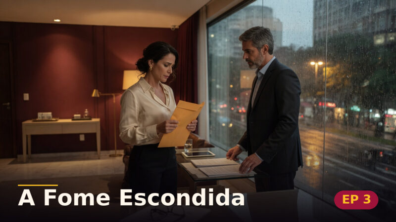 A Fome Escondida — Capítulo 3: O homem que voltou — cena da novela