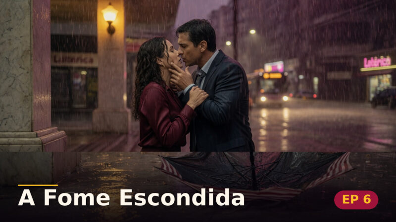 A Fome Escondida — Capítulo 6: Um beijo depois da chuva