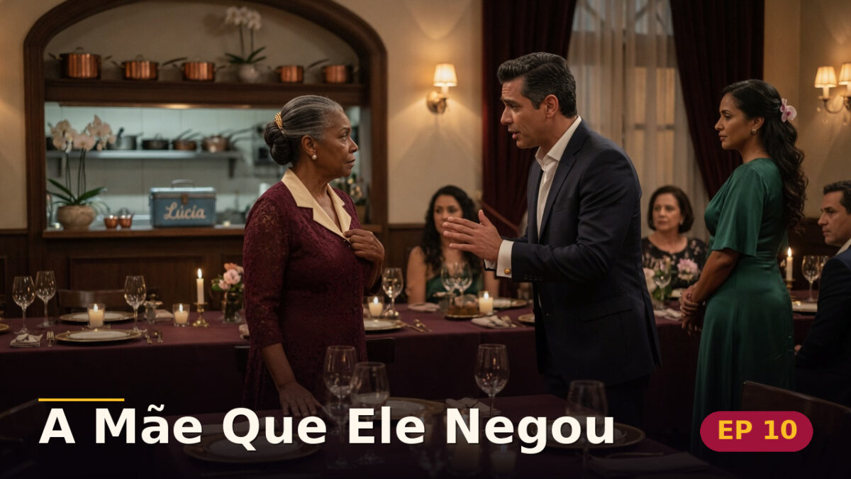 A Mãe Que Ele Negou — Capítulo 10: A mãe que disse não — cena da novela