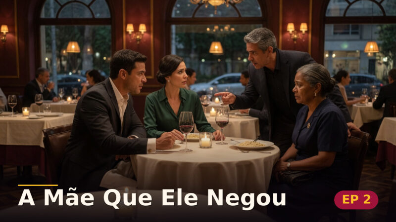 A Mãe Que Ele Negou — Capítulo 2: A mentira à mesa
