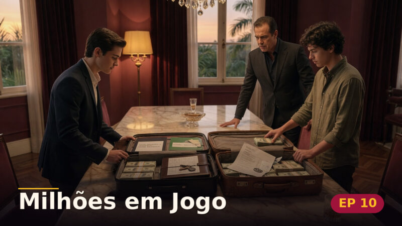 Milhões em Jogo — Capítulo 10: A verdade vale mais — cena da novela