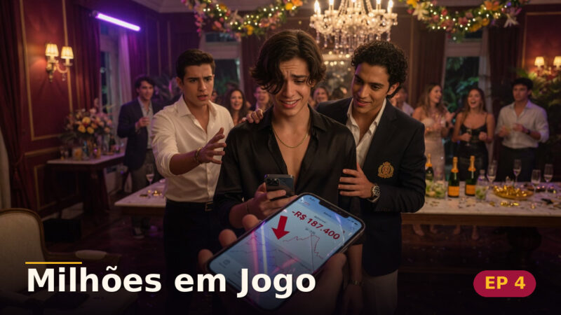 Milhões em Jogo — Capítulo 4: Amigos custam caro — cena da novela