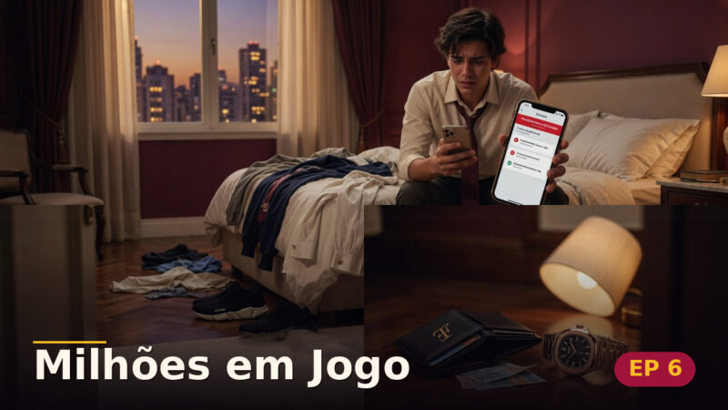 Milhões em Jogo — Capítulo 6: A traição tem recibo — cena da novela