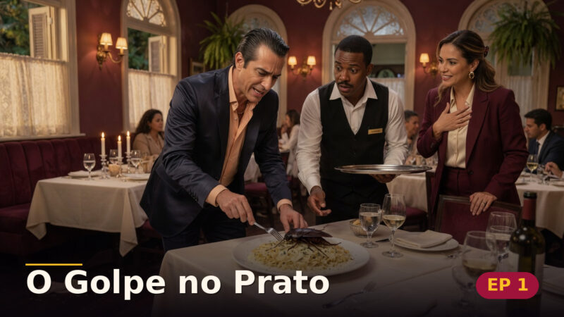 O Golpe no Prato — Capítulo 1: A barata no prato