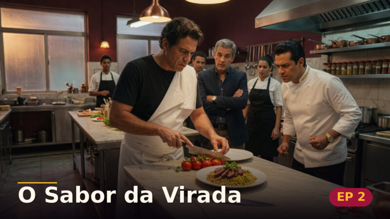 O Sabor da Virada — Capítulo 2: Uma mesa que não era dele
