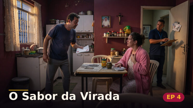 O Sabor da Virada — Capítulo 4: A dívida atrás da porta