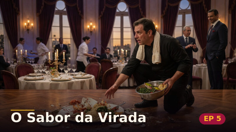 O Sabor da Virada — Capítulo 5: O jantar que quase morreu