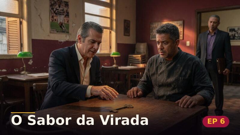 O Sabor da Virada — Capítulo 6: A chave sobre a mesa