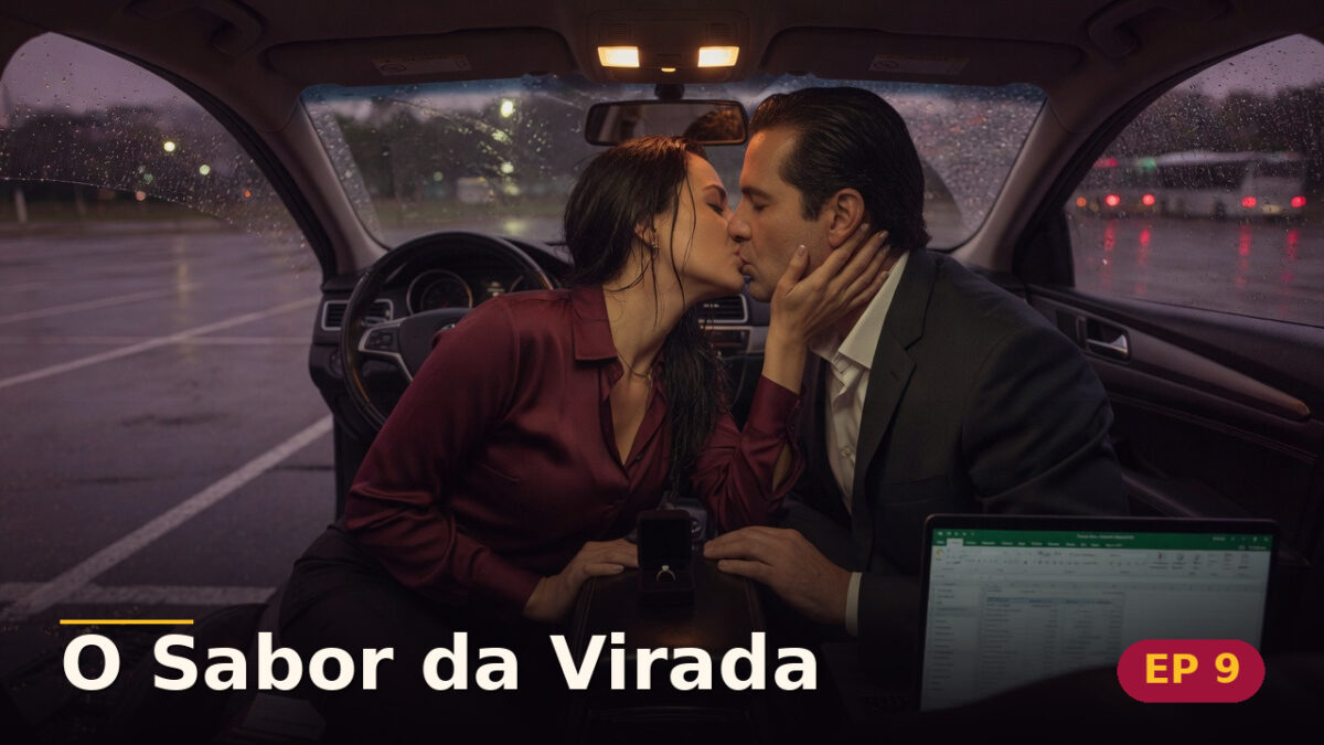 O Sabor da Virada — Capítulo 9: O beijo e a traição — cena da novela